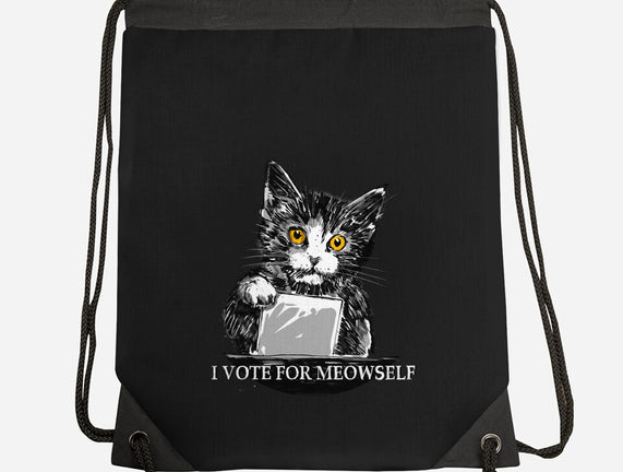 I Vote For Meowself