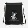 I Vote For Meowself-None-Drawstring-Bag-kharmazero