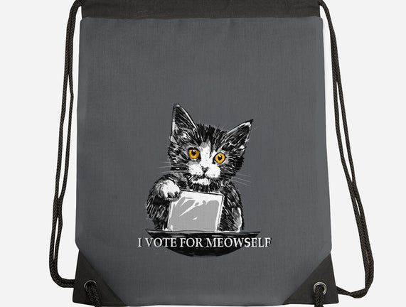 I Vote For Meowself