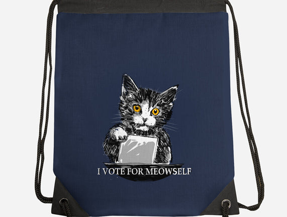 I Vote For Meowself