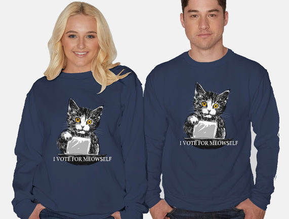 I Vote For Meowself