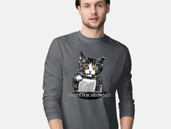 I Vote For Meowself