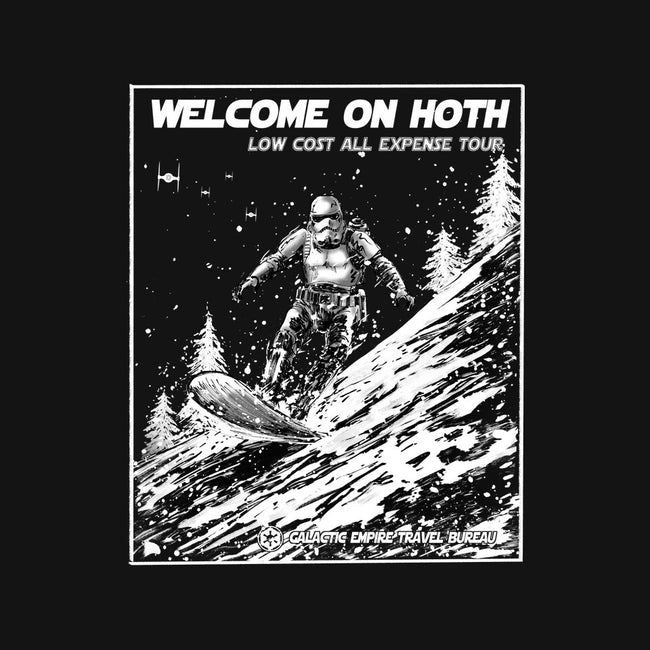 Welcome On Hoth-Unisex-Crew Neck-Sweatshirt-kharmazero