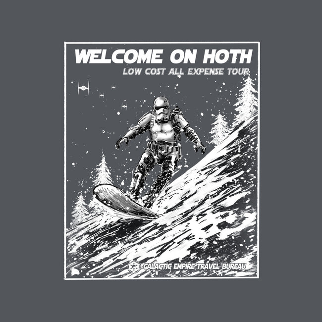 Welcome On Hoth-Unisex-Pullover-Sweatshirt-kharmazero