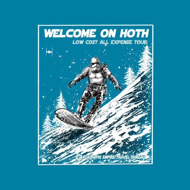 Welcome On Hoth-Womens-Fitted-Tee-kharmazero
