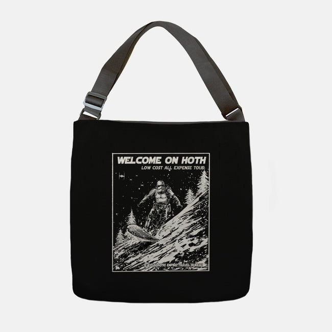 Welcome On Hoth-None-Adjustable Tote-Bag-kharmazero