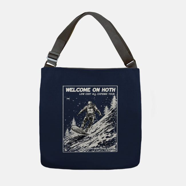 Welcome On Hoth-None-Adjustable Tote-Bag-kharmazero