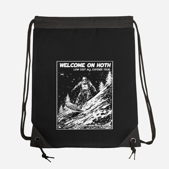 Welcome On Hoth-None-Drawstring-Bag-kharmazero