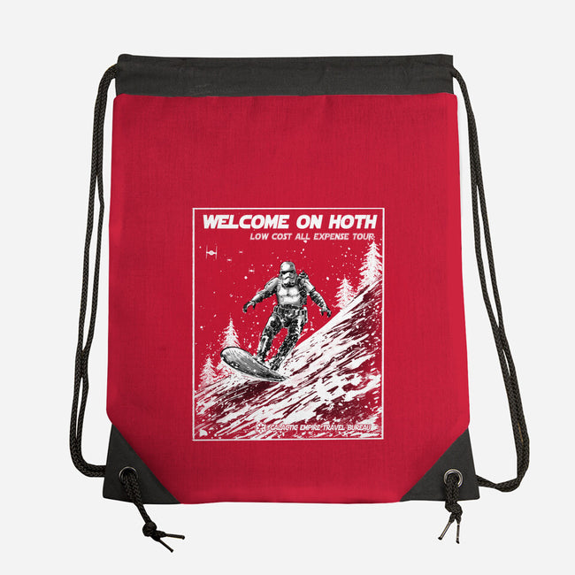 Welcome On Hoth-None-Drawstring-Bag-kharmazero