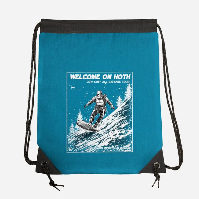 Welcome On Hoth-None-Drawstring-Bag-kharmazero