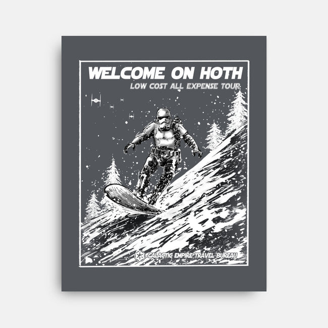 Welcome On Hoth-None-Stretched-Canvas-kharmazero