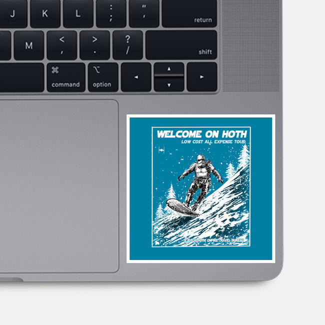 Welcome On Hoth-None-Glossy-Sticker-kharmazero