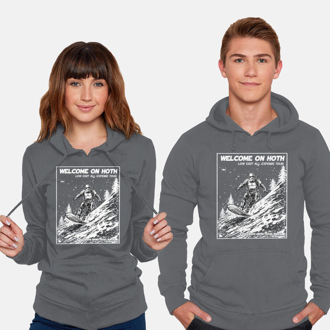 Welcome On Hoth-Unisex-Pullover-Sweatshirt-kharmazero