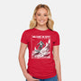 Welcome On Hoth-Womens-Fitted-Tee-kharmazero