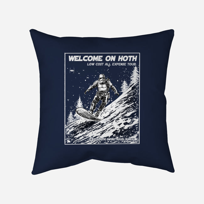 Welcome On Hoth-None-Removable Cover w Insert-Throw Pillow-kharmazero