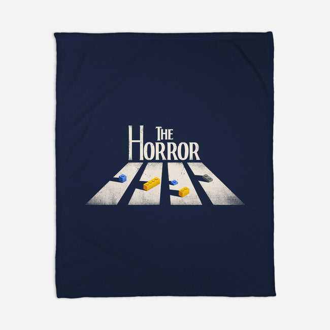 The Horror Crossing-None-Fleece-Blanket-rocketman_art