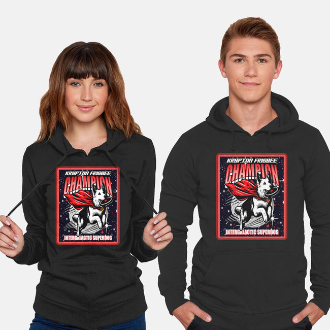 Krypton Frisbee Champ-Unisex-Pullover-Sweatshirt-palmstreet