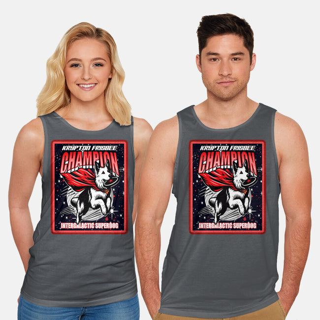 Krypton Frisbee Champ-Unisex-Basic-Tank-palmstreet