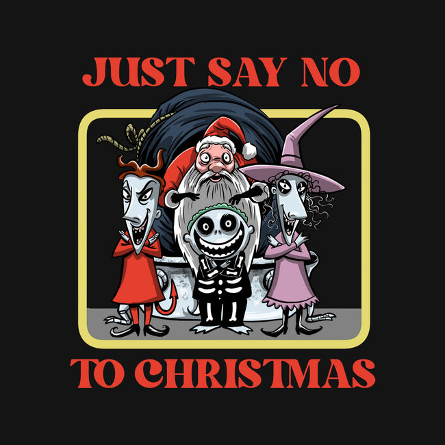 Say No To Christmas-Unisex-Basic-Tee-zascanauta