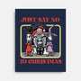 Say No To Christmas-None-Stretched-Canvas-zascanauta