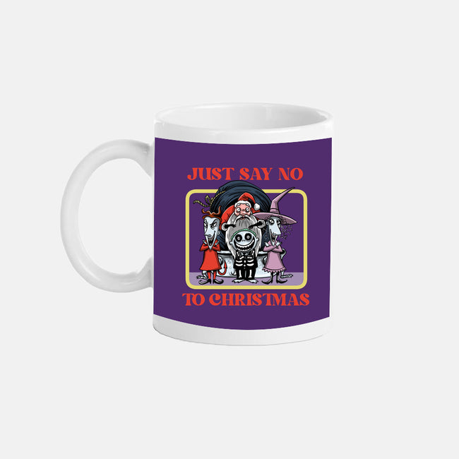 Say No To Christmas-None-Mug-Drinkware-zascanauta