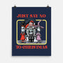 Say No To Christmas-None-Matte-Poster-zascanauta