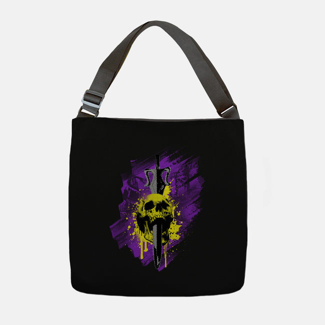 Dead Skull-None-Adjustable Tote-Bag-se7te