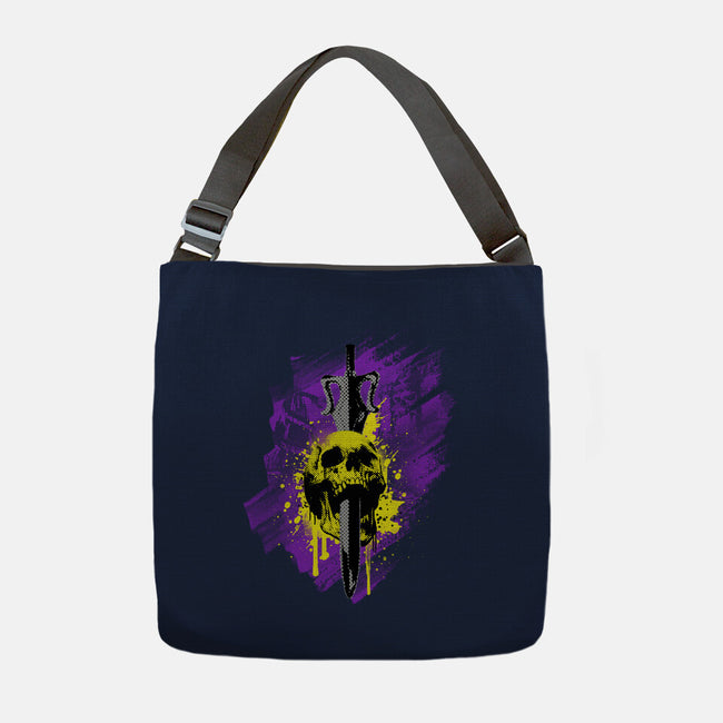 Dead Skull-None-Adjustable Tote-Bag-se7te