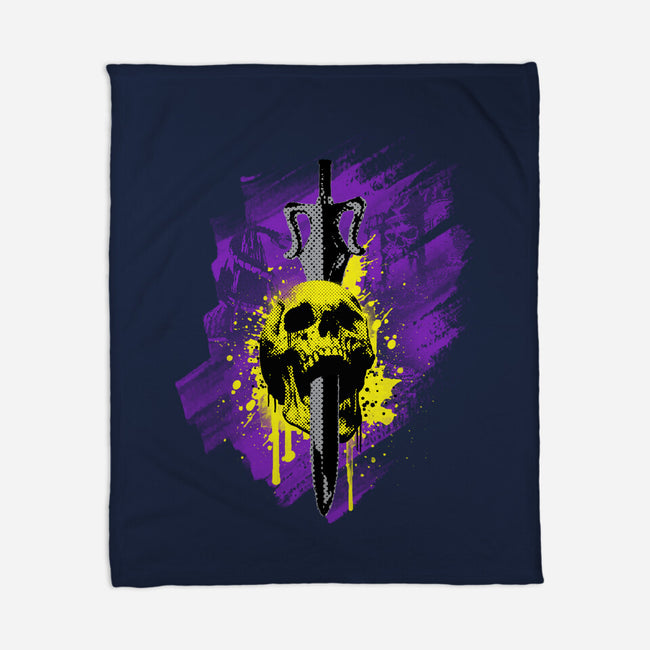 Dead Skull-None-Fleece-Blanket-se7te