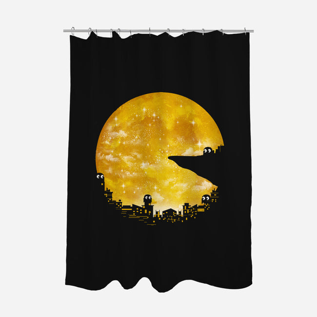 Pacmoon-None-Polyester-Shower Curtain-dandingeroz