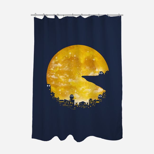 Pacmoon-None-Polyester-Shower Curtain-dandingeroz