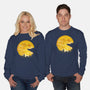 Pacmoon-Unisex-Crew Neck-Sweatshirt-dandingeroz