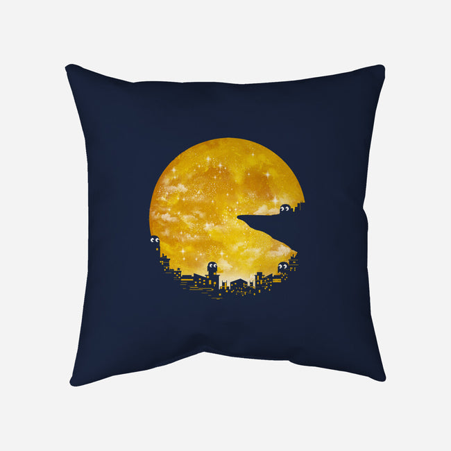 Pacmoon-None-Removable Cover w Insert-Throw Pillow-dandingeroz