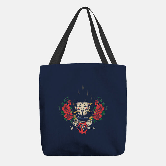 V For Vegeta-None-Basic Tote-Bag-turborat14