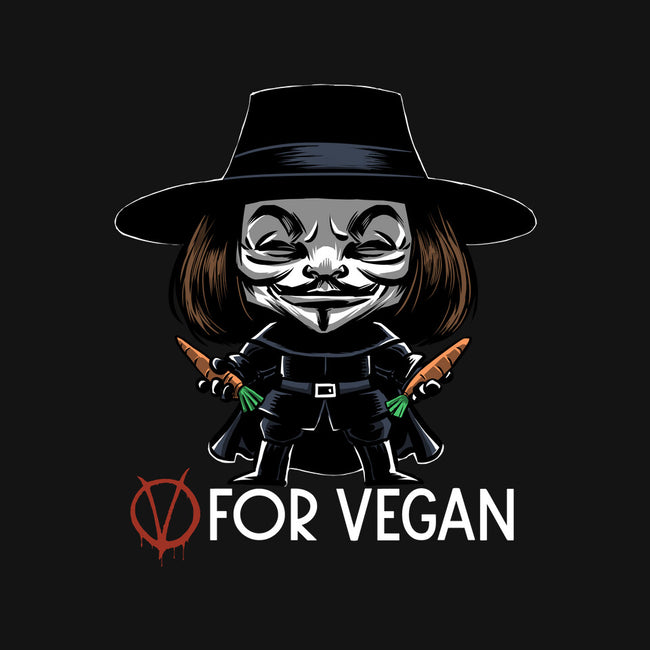 V For Vegan-Mens-Premium-Tee-zascanauta