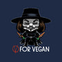 V For Vegan-None-Glossy-Sticker-zascanauta