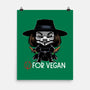 V For Vegan-None-Matte-Poster-zascanauta