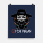 V For Vegan-None-Matte-Poster-zascanauta