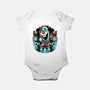 Christmas Snowman-Baby-Basic-Onesie-glitchygorilla