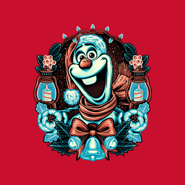 Christmas Snowman-Unisex-Pullover-Sweatshirt-glitchygorilla
