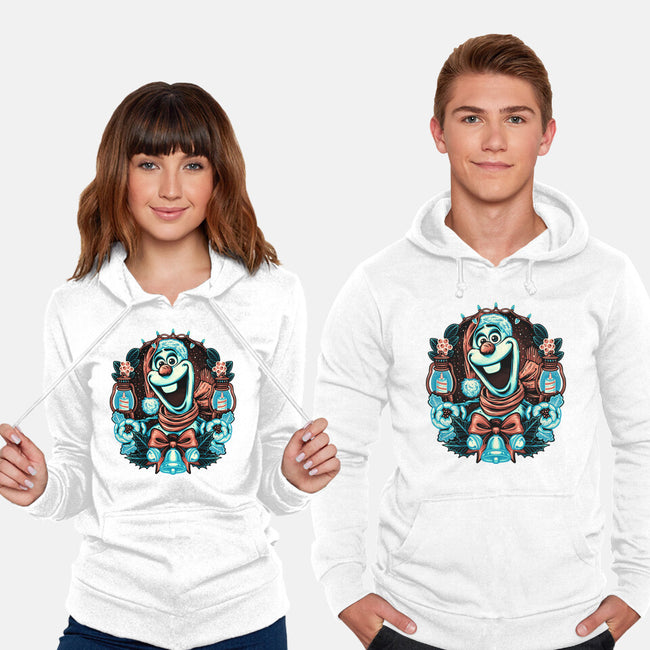 Christmas Snowman-Unisex-Pullover-Sweatshirt-glitchygorilla
