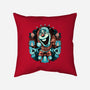 Christmas Snowman-None-Removable Cover w Insert-Throw Pillow-glitchygorilla