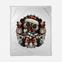 Christmas Robot-None-Fleece-Blanket-glitchygorilla