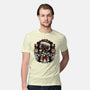 Christmas Robot-Mens-Premium-Tee-glitchygorilla