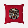 Christmas Robot-None-Removable Cover w Insert-Throw Pillow-glitchygorilla