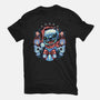 Christmas Alien-Mens-Basic-Tee-glitchygorilla