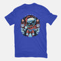 Christmas Alien-Mens-Basic-Tee-glitchygorilla