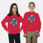 Christmas Alien-Youth-Crew Neck-Sweatshirt-glitchygorilla