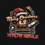 Christmas Animals-None-Glossy-Sticker-glitchygorilla