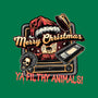 Christmas Animals-Mens-Long Sleeved-Tee-glitchygorilla